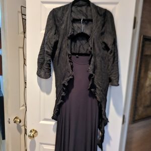 Eileen Fisher Dress and Sweater
